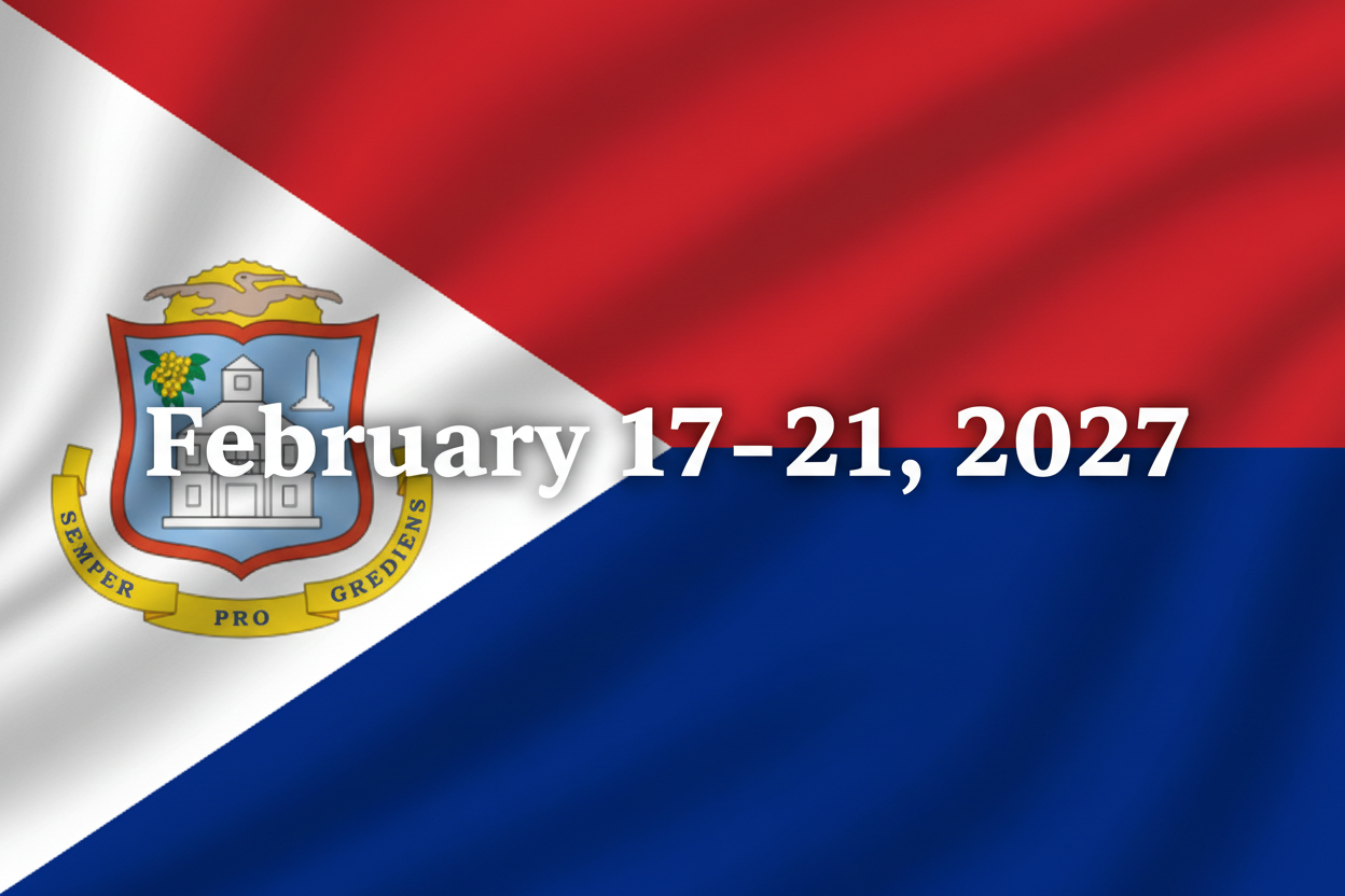 Sint Maarten Flag – February 17–21, 2027